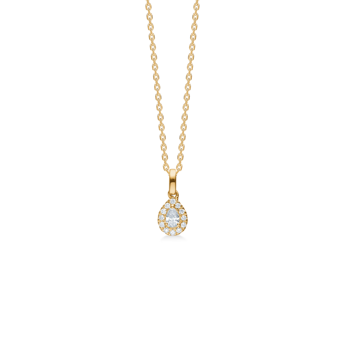 Mads Z Diamond Drop diamantvedhæng i 14 kt. guld – 1531069