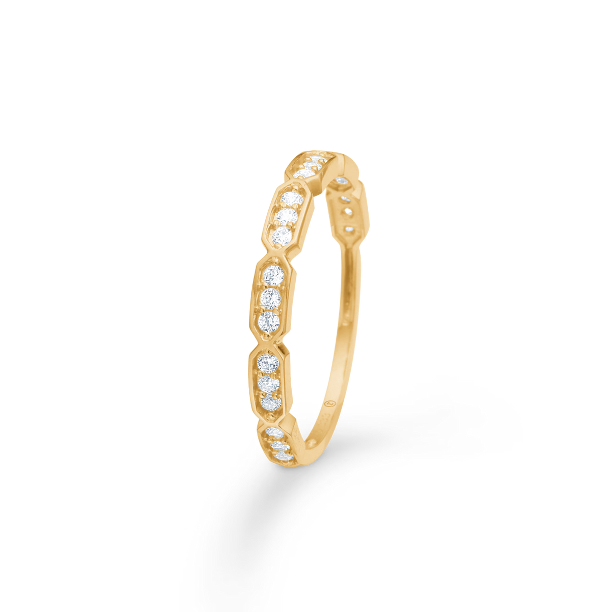 Mads Z Zoe Ring i 8 kt. Guld med Zirkonia – 3347037-001