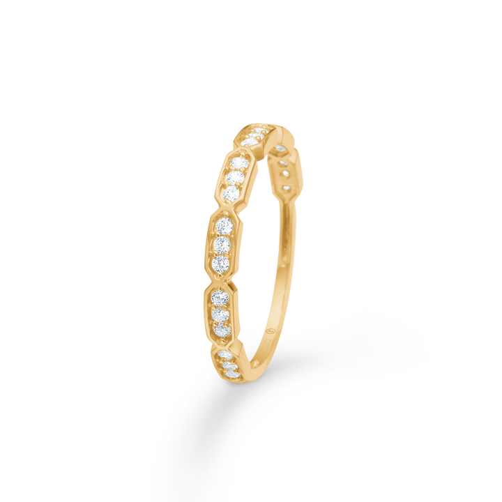 Mads Z Zoe Ring i 8 kt. Guld med Zirkonia – 3347037-001