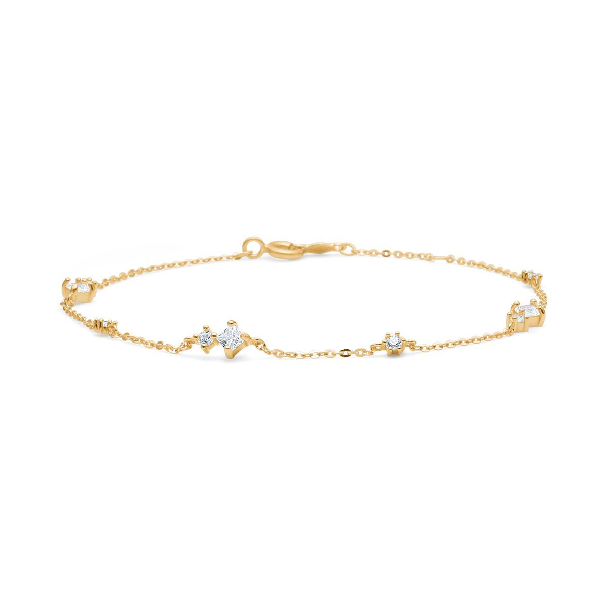 Mads Z Flux Armbånd i 8 kt. guld m. Zirkonia – 3357087