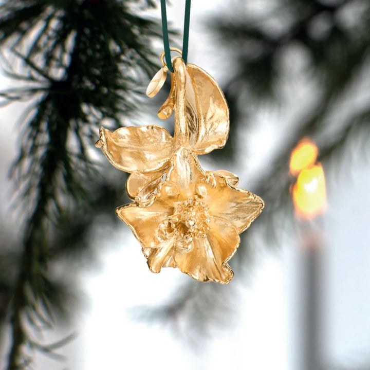Flora Danica Julerose – 18 Karat Gold-Plated Christmas Pendant – product image 2