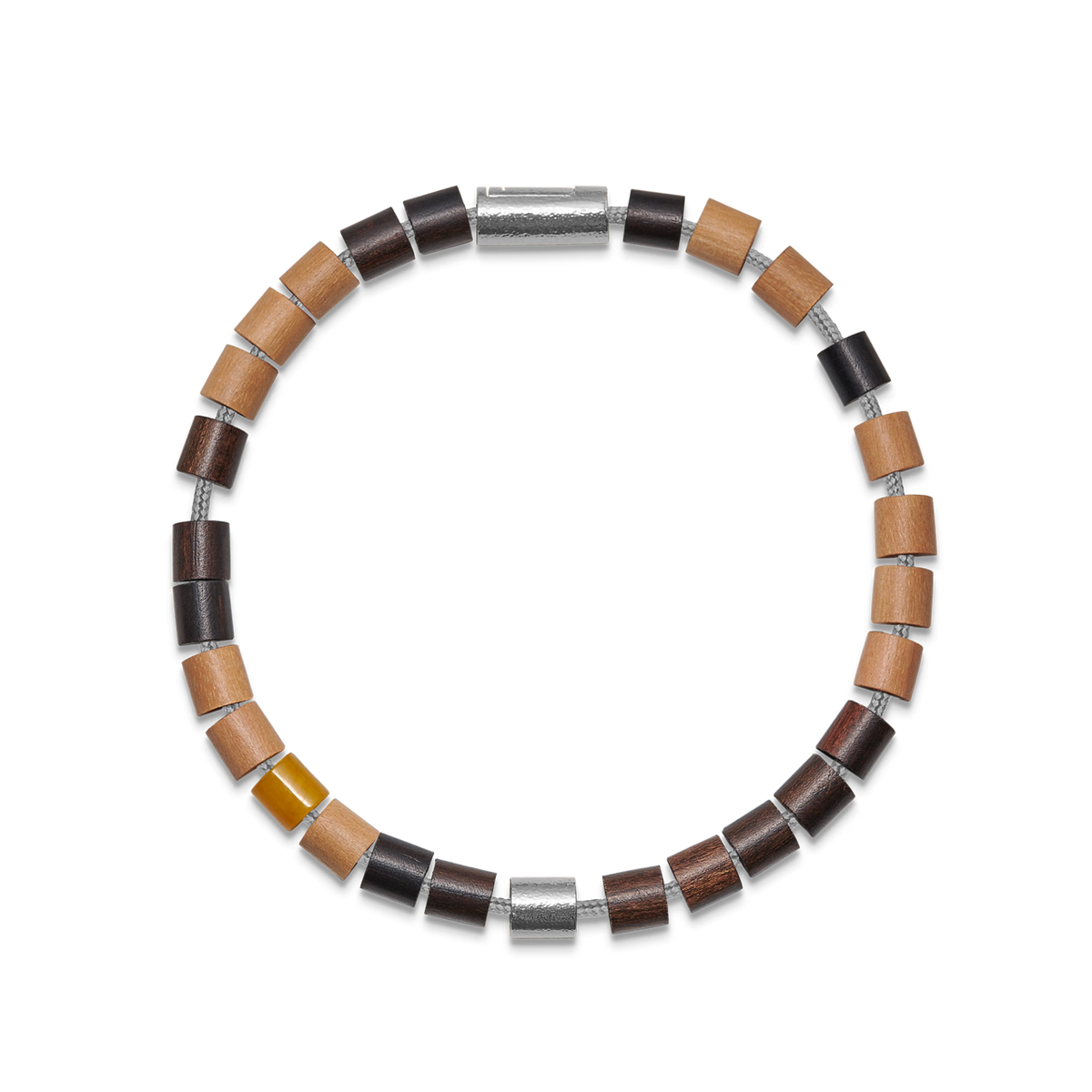 Mads Z Black Sun Yellow Bay Armbånd - Gul jade – 5759017-001