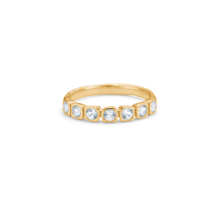 Studio Z Elera Ring Small – Forgyldt Sterlingsølv m. Zirkonia – 7247955-001
