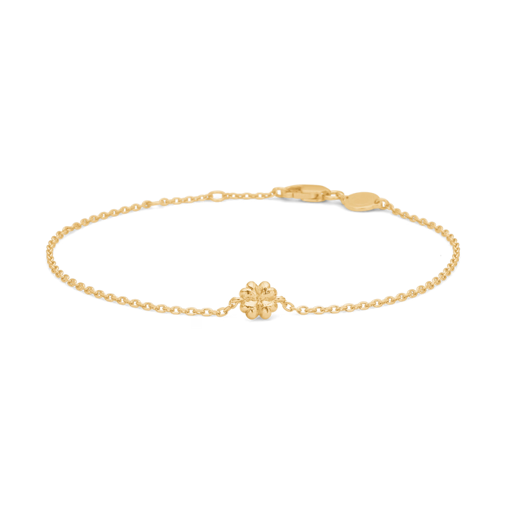 Studio Z Serene Clover Armbånd – Forgyldt Sterlingsølv – 7250359