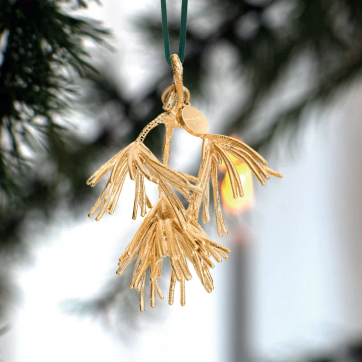 Flora Danica Grangren – 18 Karat Gold-Plated Christmas Ornament – FDJ-XMAS-GRANGREN-G