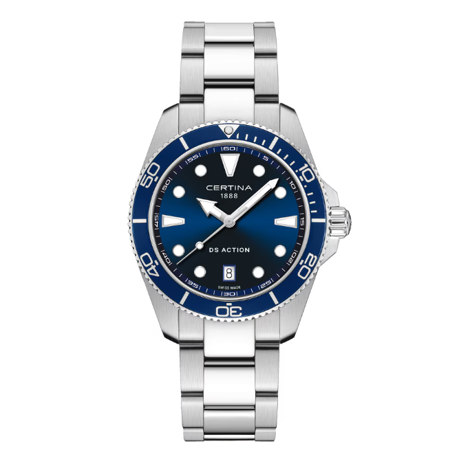 Certina DS Action – 40mm Blue Dial – C0484101104100
