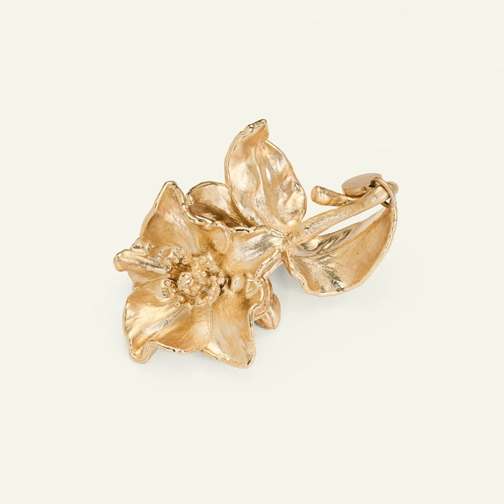 Flora Danica Julerose – 18 Karat Gold-Plated Christmas Pendant – FDJ-XMAS-JULEROSE-G