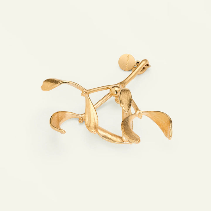 Flora Danica Mistletoe – 18 Karat Gold-Plated Christmas Decoration – product image 2