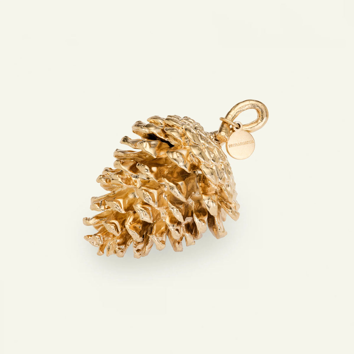 Flora Danica Pine cone – 18 Karat Gold-Plated Christmas Decoration – FDJ-XMAS-KOGLE-G