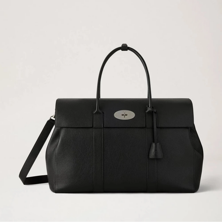 Mulberry Heritage Piccadilly Holdall Small Classic Grain Black – HG5161/205A100