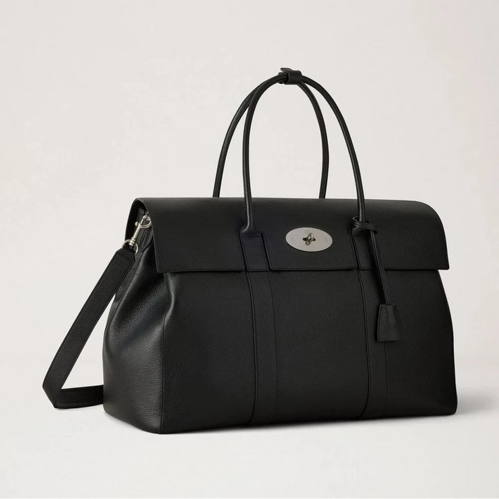 Mulberry Heritage Piccadilly Holdall Small Classic Grain Black – produktbillede 2