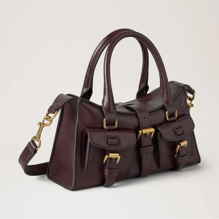 Mulberry Mini Roxanne Oxblood High Shine Leather – produktbillede 2