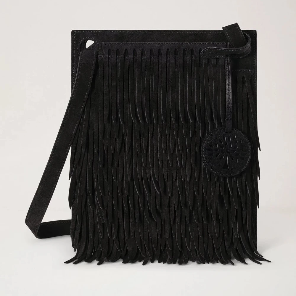 Mulberry Mini Soft Tote Suede Fringing – HH0220/047A100