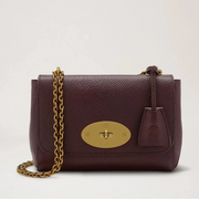 Mulberry Lily Oxblood Small Classic Grain 