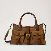 Mulberry Small Roxanne Vintage Oak Suede 