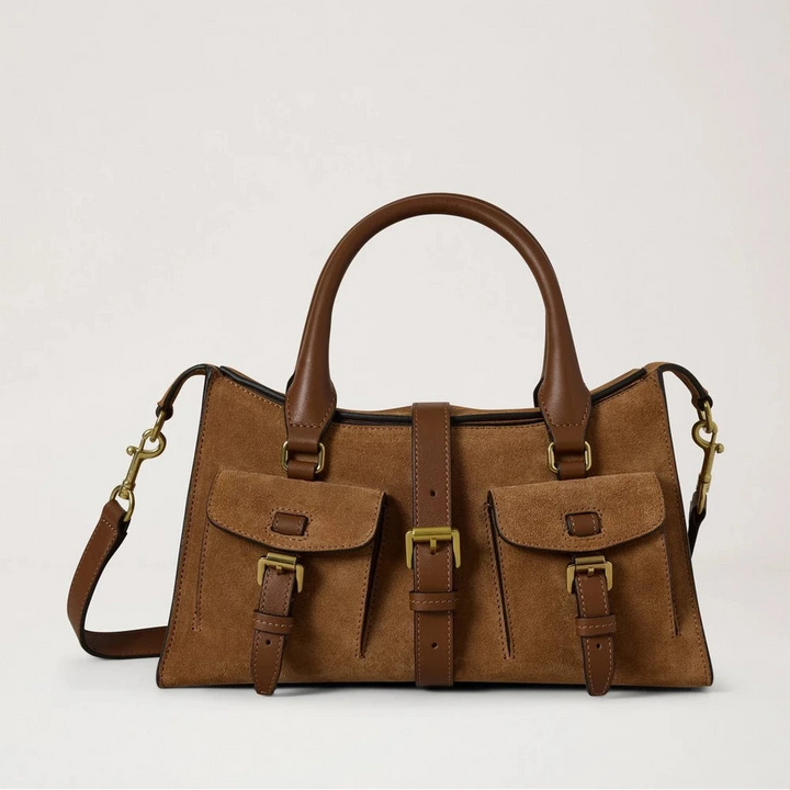 Mulberry Small Roxanne Vintage Oak Suede – product image 5