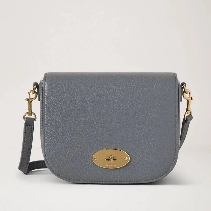 Mulberry Small Darley Satchel Small Classic Grain Foggy Gray – RL4957/205D117