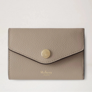 Mulberry Folded Multicard Wallet Small Classic Grain Cashmere Taupe