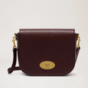 Mulberry Small Darley Satchel Oxblood Small Classic Grain 