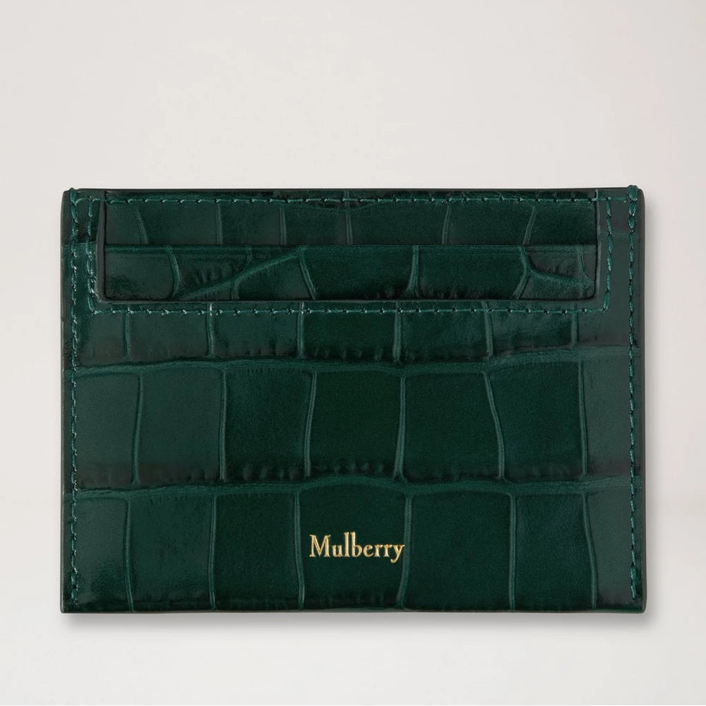 Mulberry Credit Card Slip Emerald Shiny Croc – RL9133/807Q180