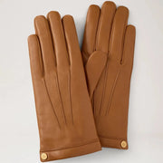 Mulberry Soft Nappa Gloves Oak 