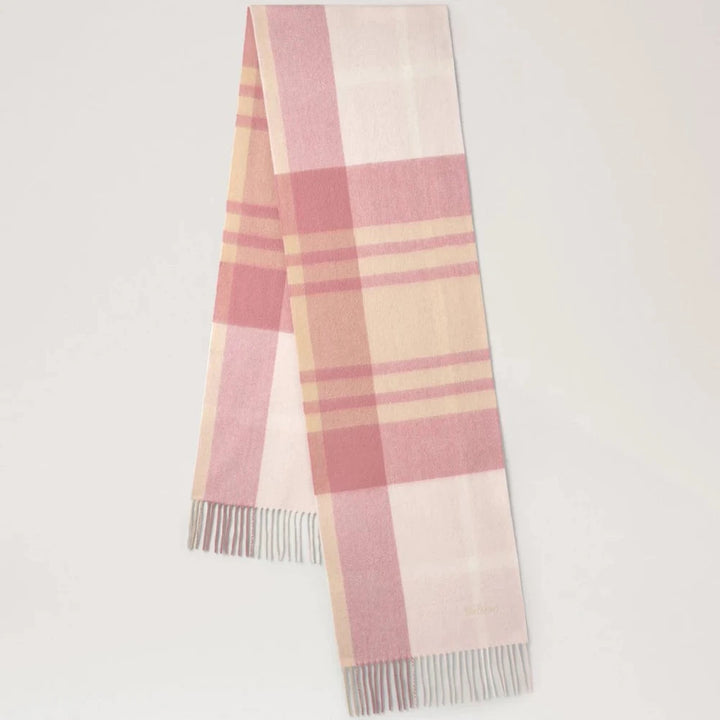 Mulberry Small Check Merino Wool Scarf Pink Scrumpy & Crumpet Merino Wool – VS4319/890J648