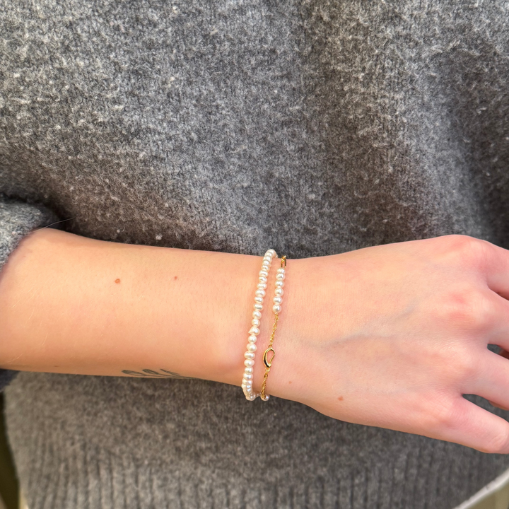 Alura Ocean Armbånd med Ferskvandsperler – produktbillede 2