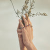 Mads Z Four Seasons Autumn Petite Granat Ring i 14 kt. Guld – produktbillede 3