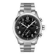TISSOT CHRONO L 42MM – STEEL CHAIN / BLACK DIAL