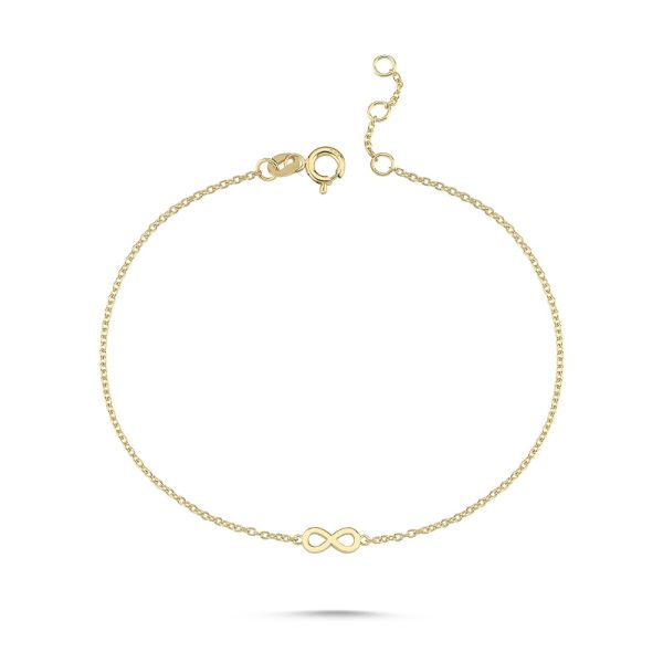Nuran Icons Bracelet Eternity – 14 Karat Gold – B2610-2RG
