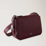 Mulberry Billie Small Classic Grain Black Cherry