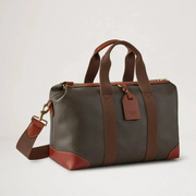 Mulberry Heritage Day Clipper Mole & Cognac Printed BioVeg Scotchgrain