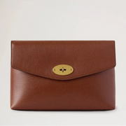 Mulberry Large Darley Cosmetic Pouch Oak Small Classic Grain