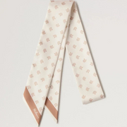 Mulberry Skinny Scarf - Mulberry Tree Eggshell