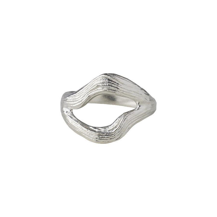 Pernille Corydon Flowing Dreams Ring in Silver with Organic Wavy Design, Model R-344-S-004-1