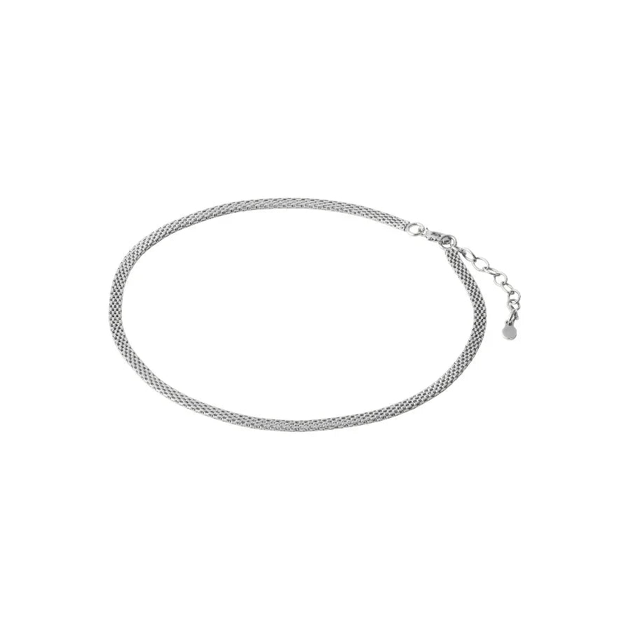 Pernille Corydon Nora Anklet Silver shows an elegant silver anklet with adjustable chain lock. Model A-722-S