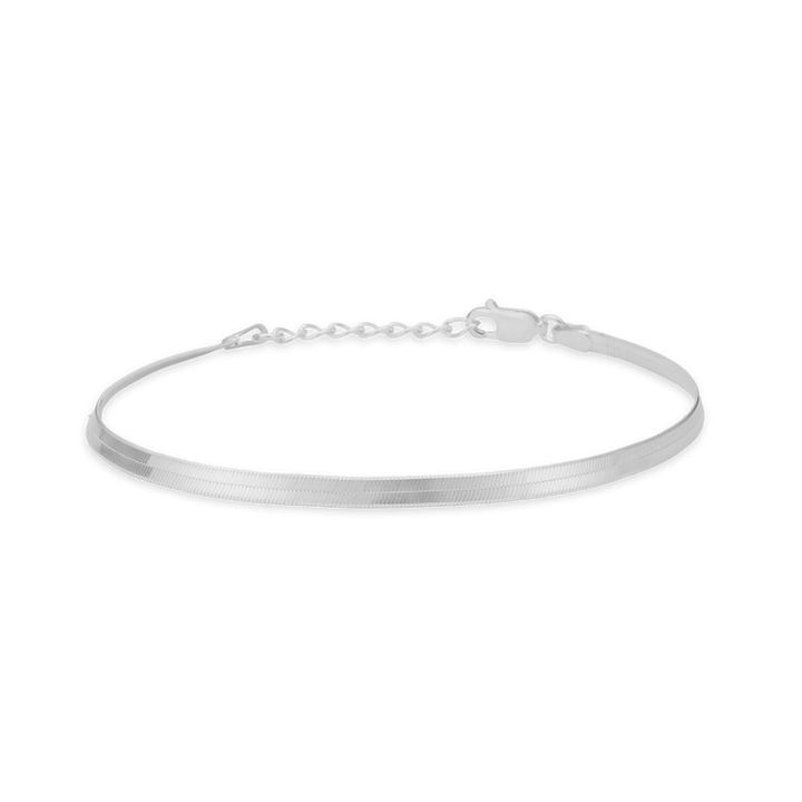 studio-z-cobra bracelet in silver, elegant and slim design with adjustable chain. Model 7150319-1