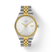 TISSOT BALLADE 40MM WITH GUILLOCHÉ SILVER DIAL