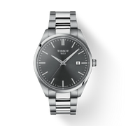 TISSOT PR 100 40MM – STEEL CHAIN / ANTHRACITE GRAY DIAL