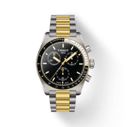 TISSOT PR516 CHRONOGRAPH GOLD PVD WITH BLACK DIAL