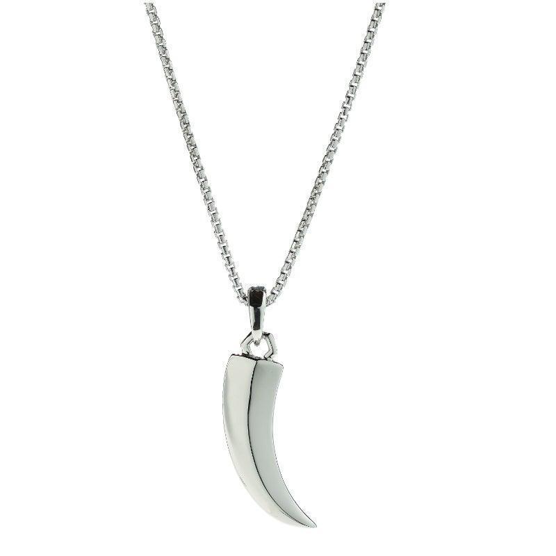 Alexander Lynggaard Silver Necklace HOPE Claw with glossy claw pendant in silver finish. Model d26001-1