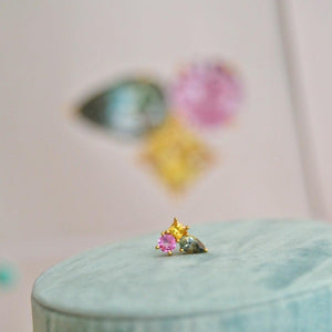 Single Earrings in Real Gold
