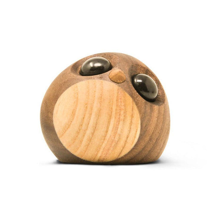 Fablewood Freddy Little Penguin shows a decorative, small wooden penguin in smooth, light and dark shades. Model 1105-1