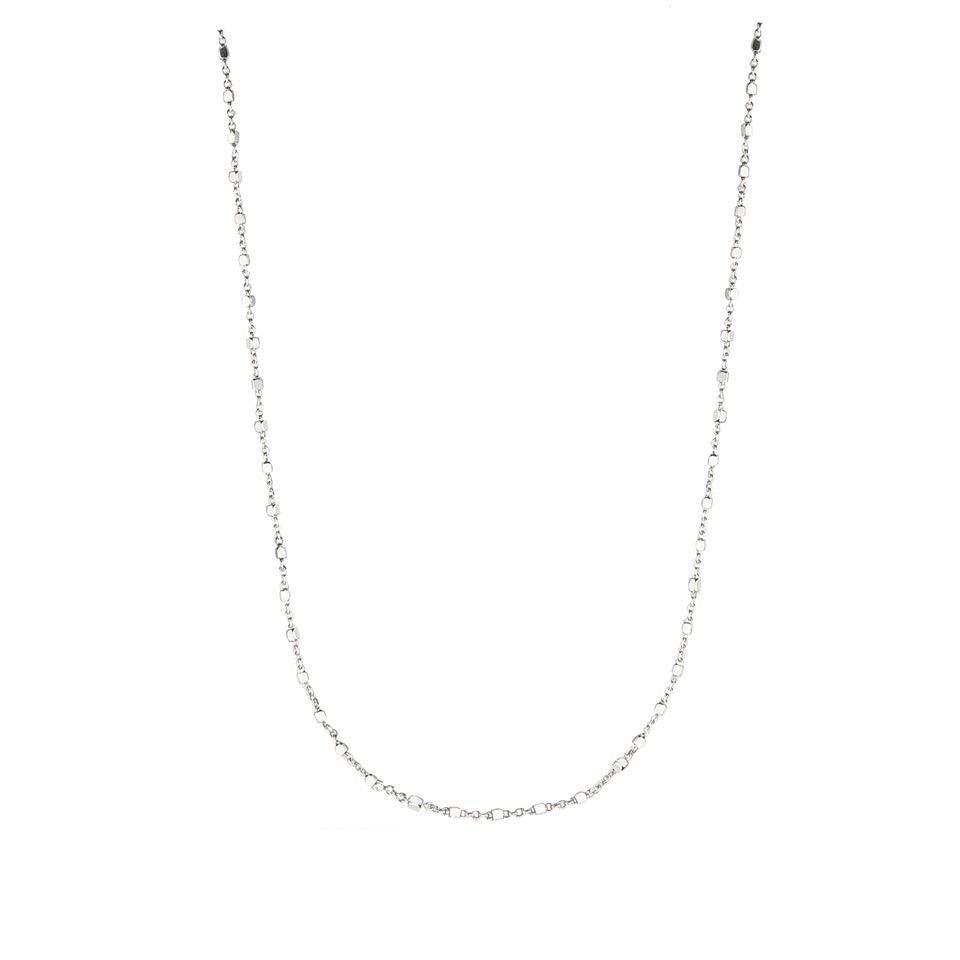 Jeberg Jewelery Celine necklace, simple silver chain with small links in classic design. Model 44010-42-S