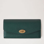 Mulberry Darley Wallet Heavy Grain Mulberry Green