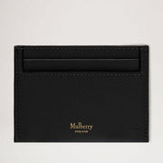 Mulberry Card Holder - Continental Credit Card Slip Natural Grain Black
