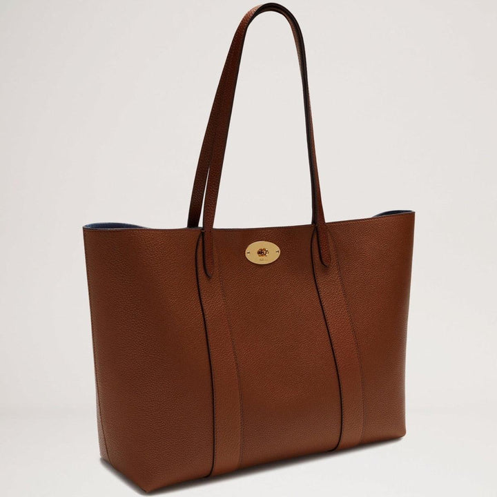 Mulberry Bag Bayswater Tote Small Classic Grain Oak in brown leather, elegant and spacious. Model HH8728552G110